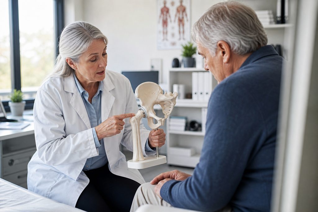 hip replacement cost China - medical illustration