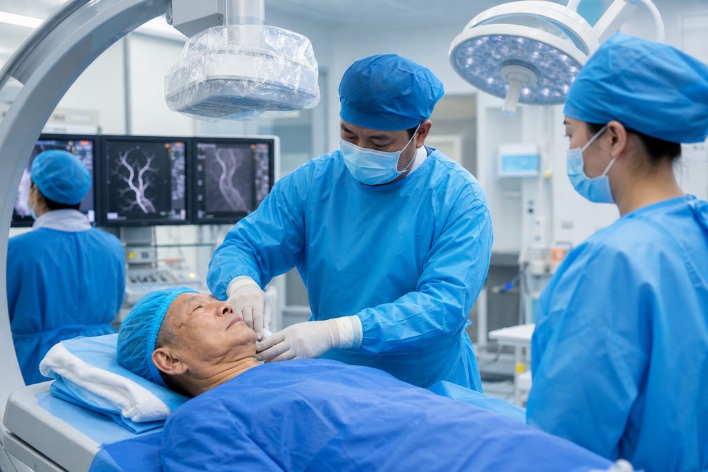 Carotid Artery Surgery Cost China: Endarterectomy & Stenting with a Guide — carotid endarterectomy cost China