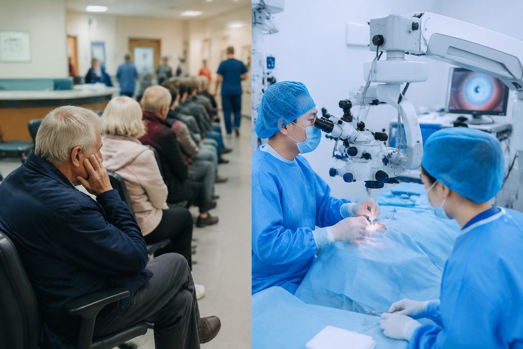 Cataract Surgery China vs UK: Skip Months of NHS Wait — cataract surgery cost China vs UK