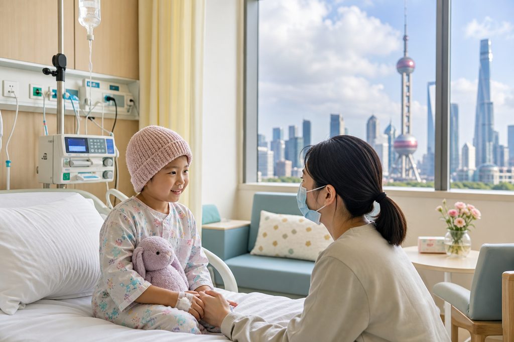 childhood cancer treatment cost Shanghai - medical illustration