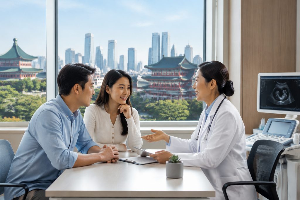 ivf cost China vs USA - medical illustration