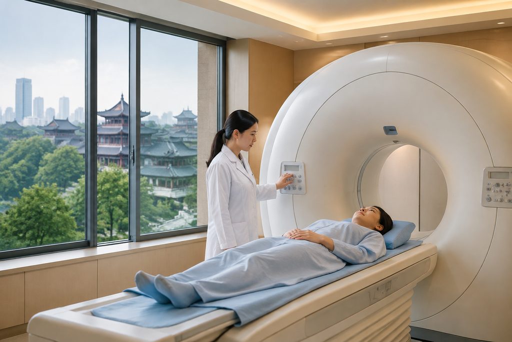 cancer screening cost China - medical illustration