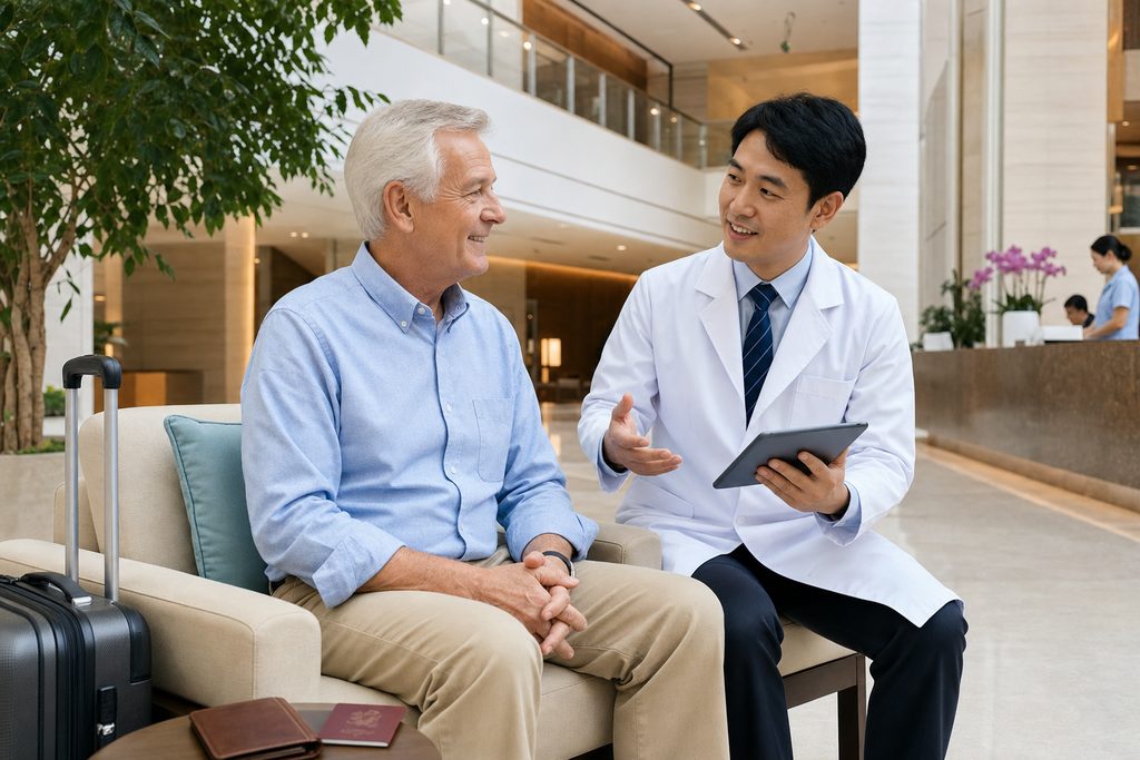 senior travel insurance China medical co - medical illustration