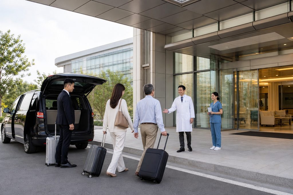 fast track surgery China packages - medical illustration