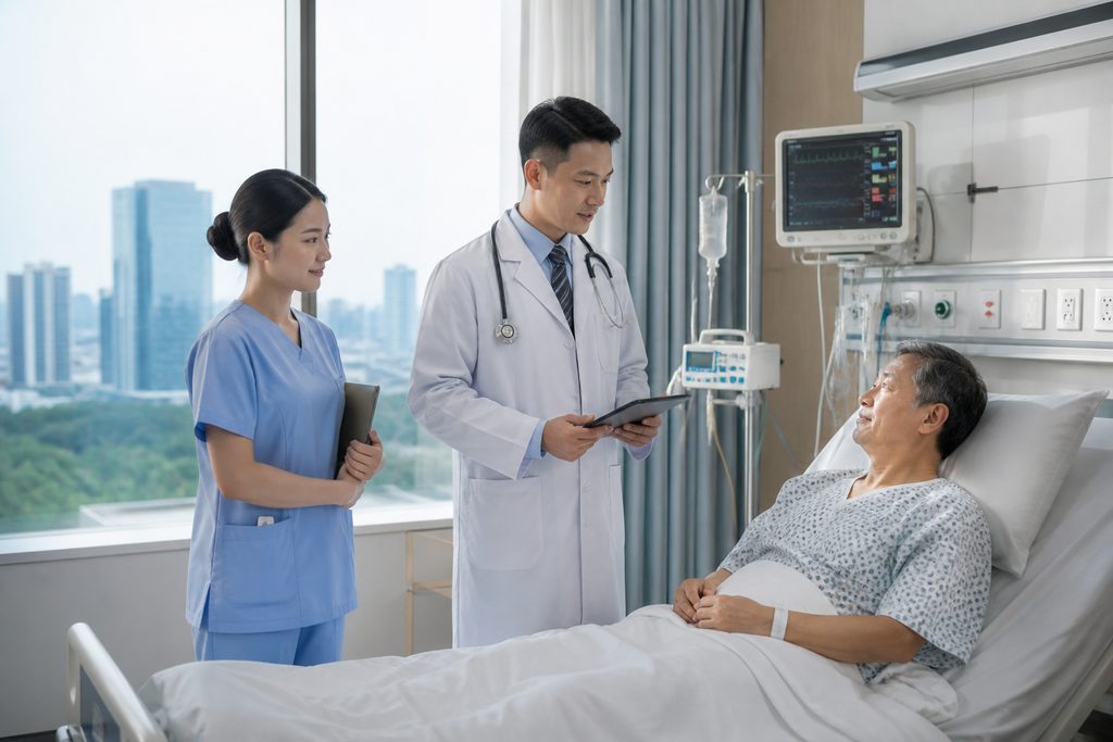 surgery complication rates China - medical illustration
