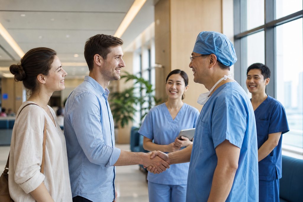 China surgery success rates by hospital - medical illustration