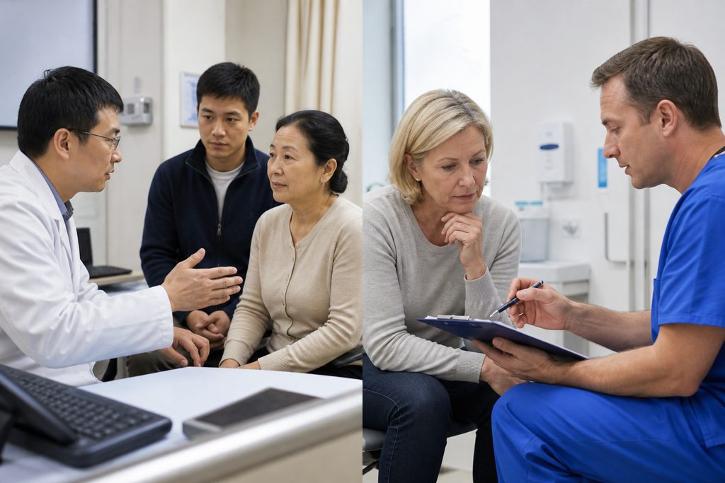 surgery in China informed consent differ - medical illustration