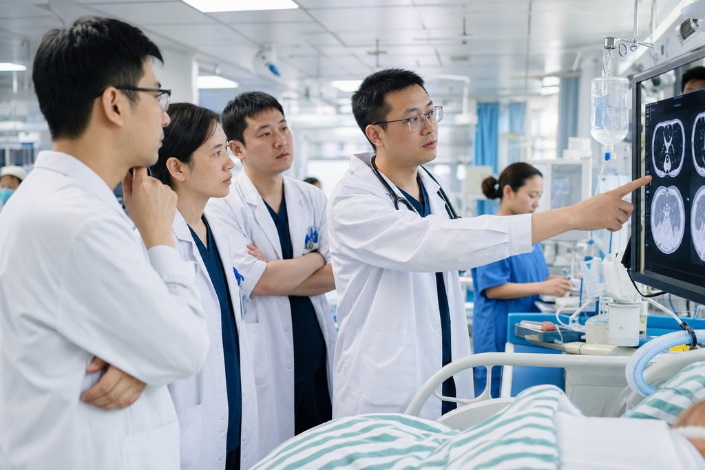 how do Chinese doctors handle complicati - medical illustration