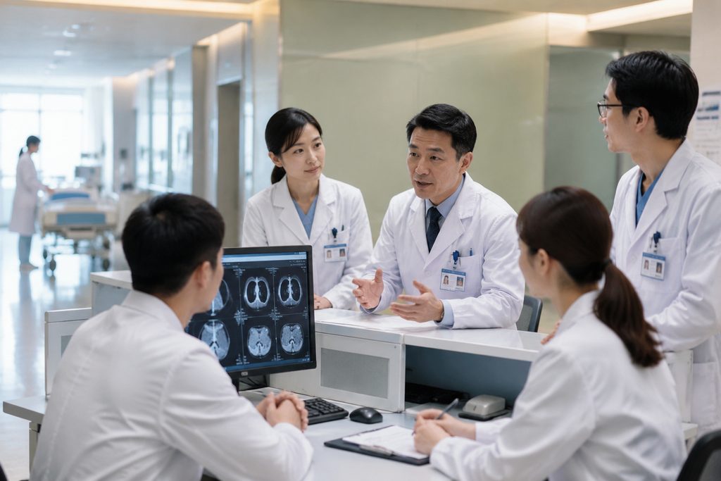 top hospital departments in China for fo - medical illustration