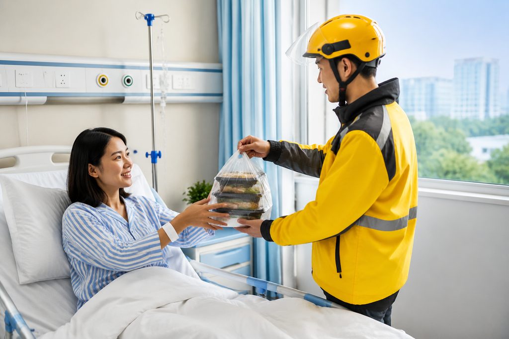Order Food Delivery to Chinese Hospital Room as Foreigner: A Practical Survival Guide — food delivery to hospital China 