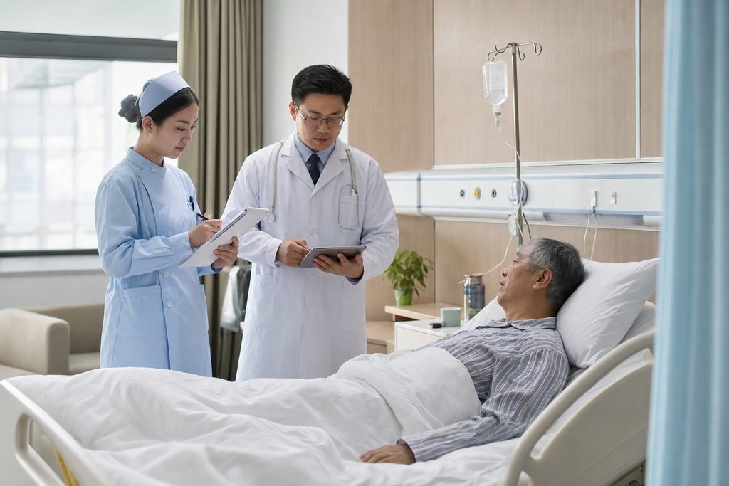 how does daily schedule work in Chinese - medical illustration
