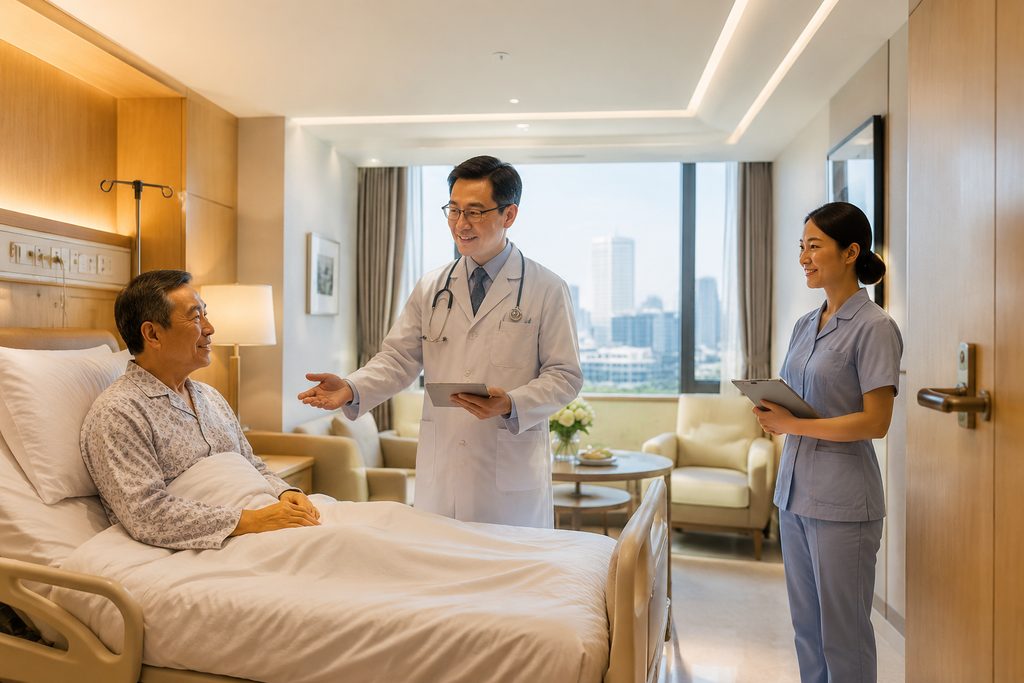 International Patient Ward and Private Room in Chinese Hospitals: Accommodation Full Guide — private room cost China hos