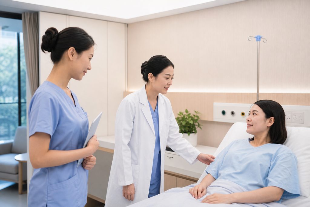 sedation free surgery China cost - medical illustration