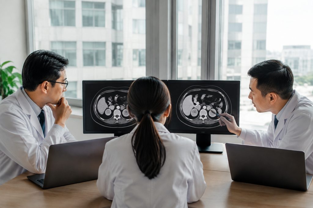 compare chinese hospital medical records - medical illustration