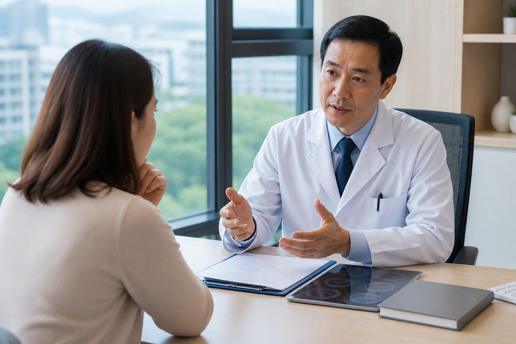 non surgical treatment options China - medical illustration