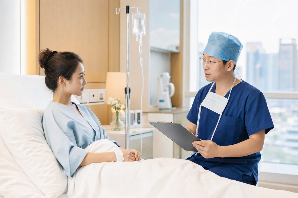 why chinese surgeons manage post-op diff - medical illustration