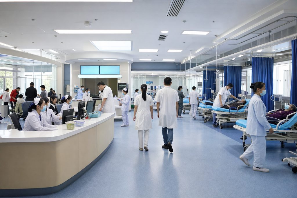 emergency room cost China for foreigners - medical illustration