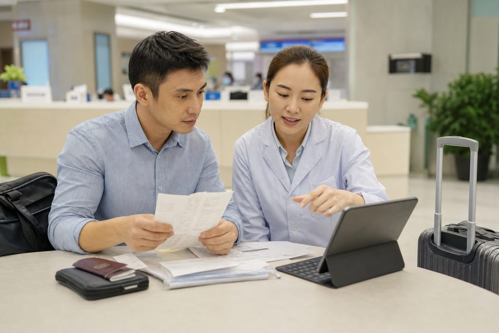 can I claim China hospital bills on my t - medical illustration