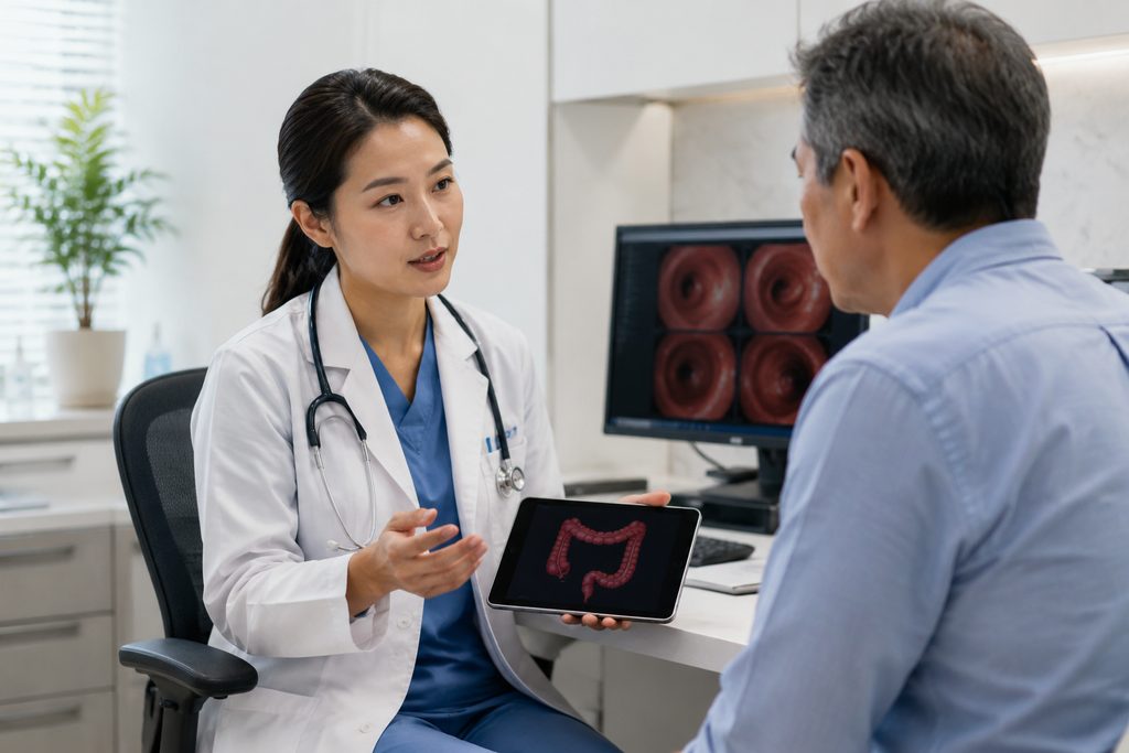 colonoscopy cost China international pat - medical illustration