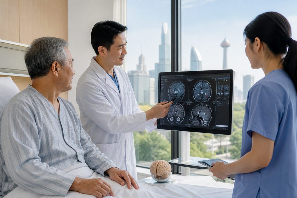 DBS surgery cost China - medical illustration