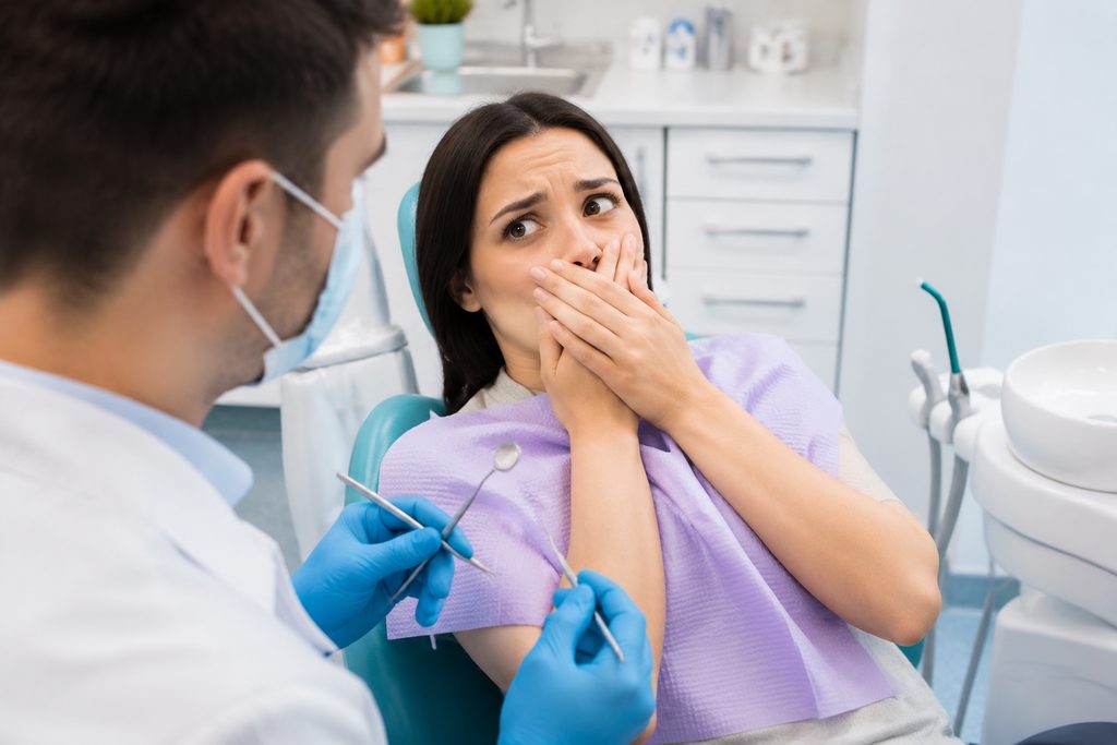dental anxiety treatment cost China - medical illustration