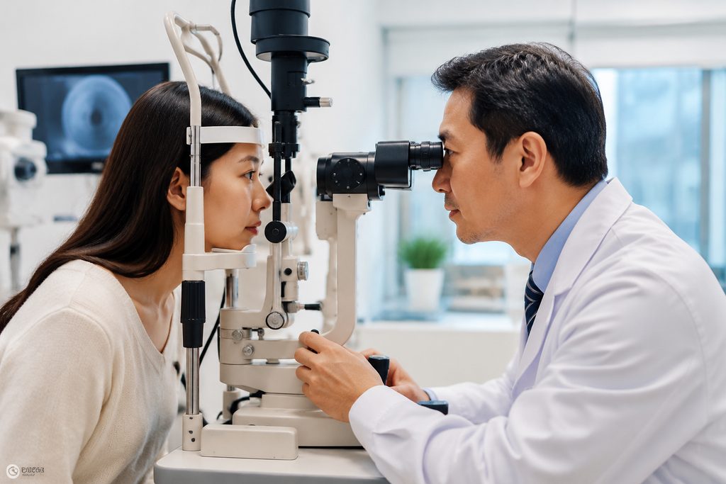 dry eye treatment cost China - medical illustration