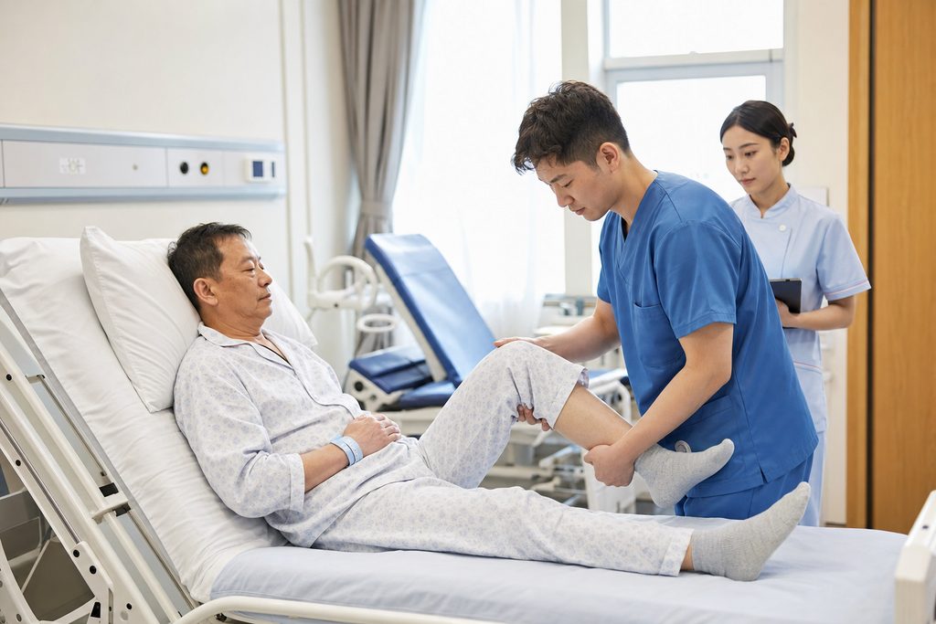early physio after surgery in China cost - medical illustration