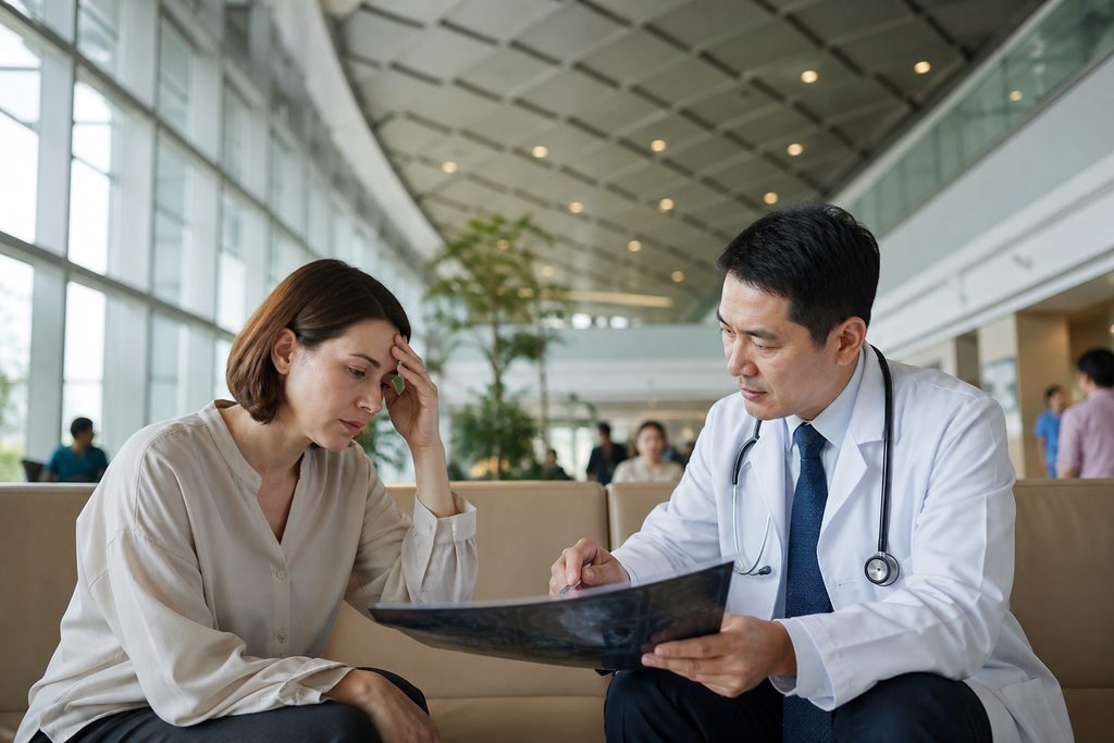 is medical treatment safe in China - medical illustration