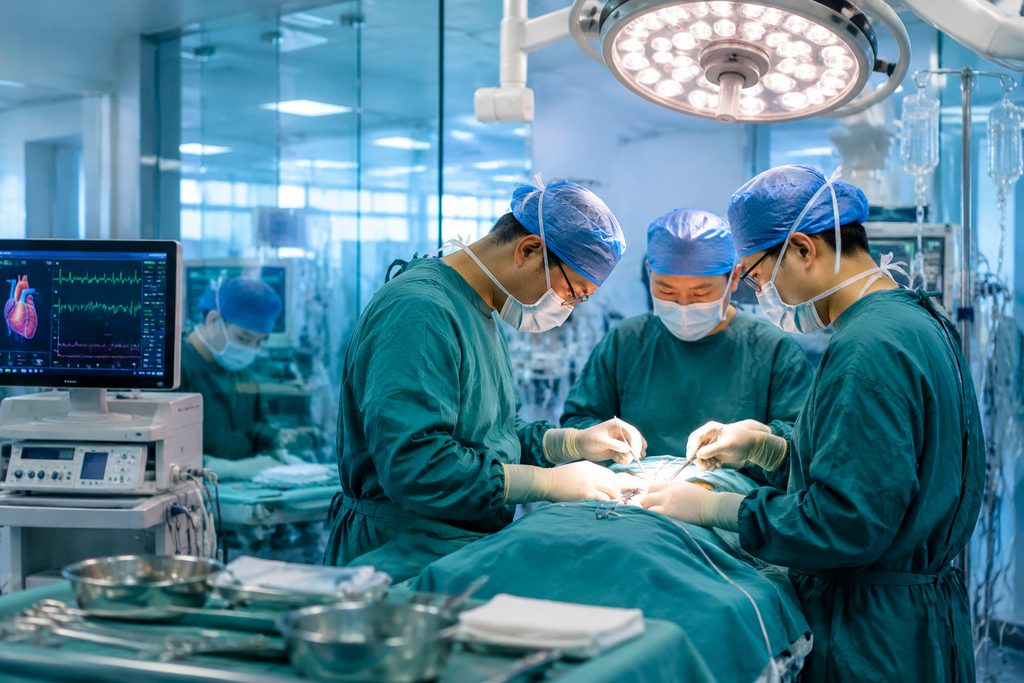 heart surgery cost in China - medical illustration