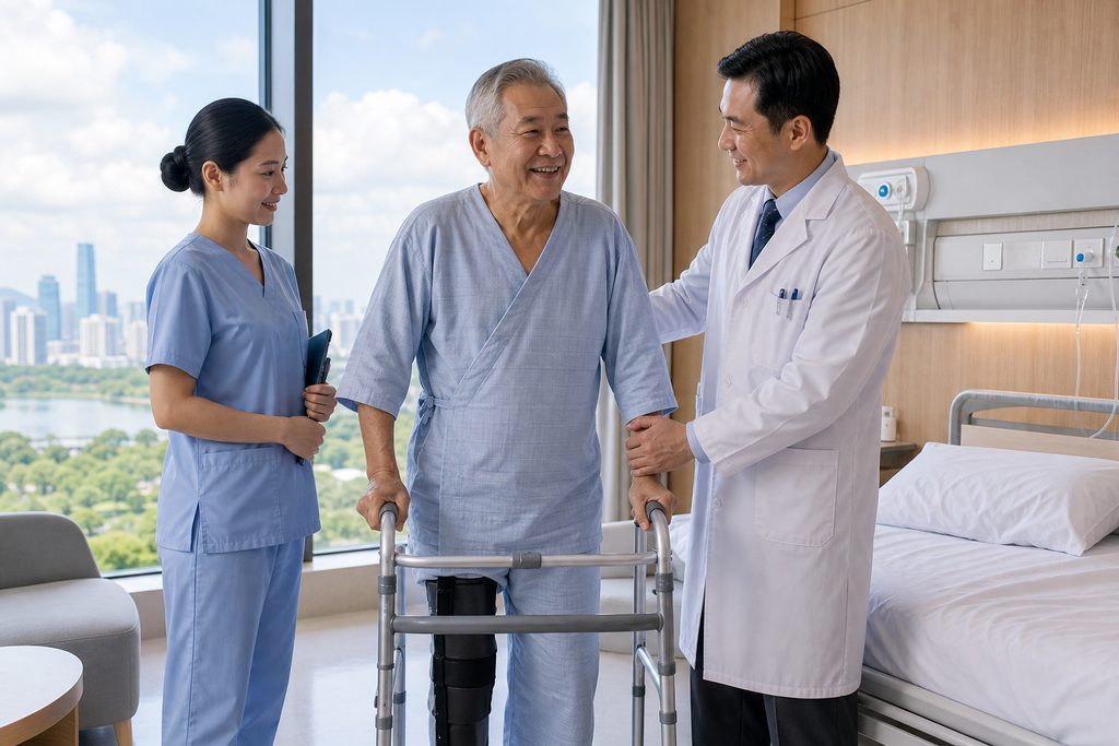 hip replacement cost China - medical illustration