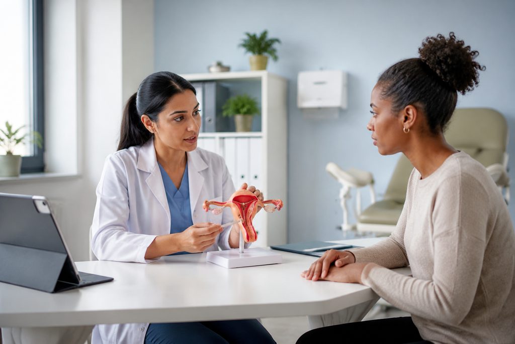 fibroid removal without hysterectomy cos - medical illustration
