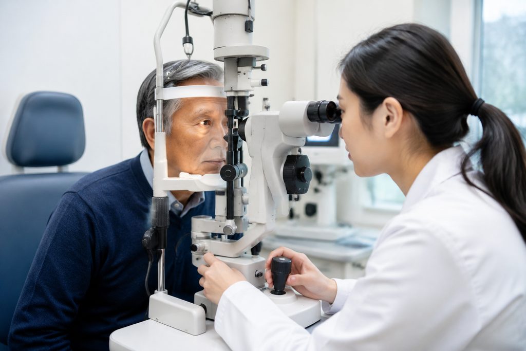 glaucoma surgery cost China - medical illustration