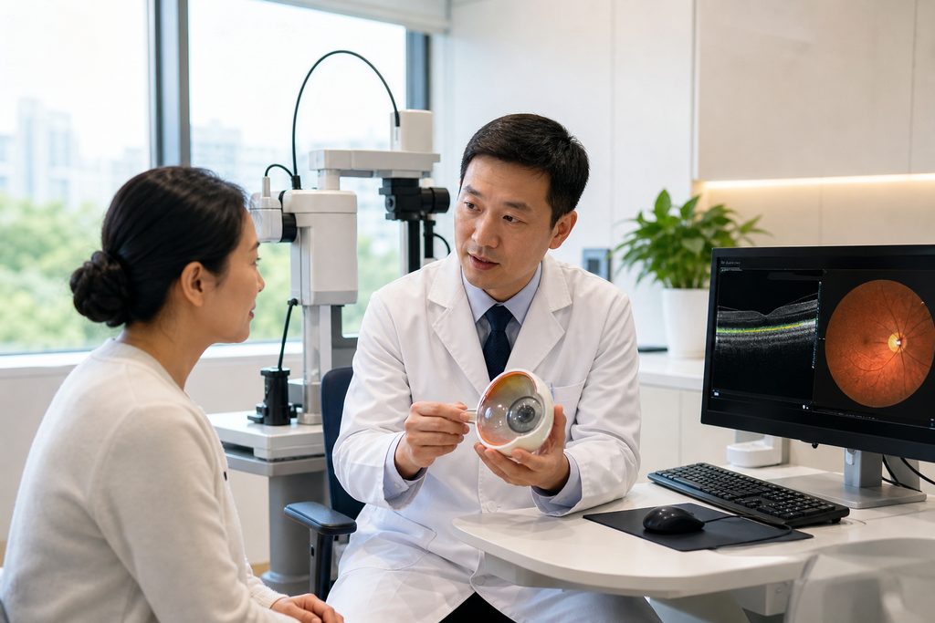 complex glaucoma surgery cost China - medical illustration