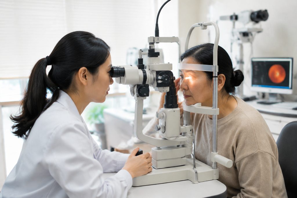 glaucoma treatment cost China - medical illustration