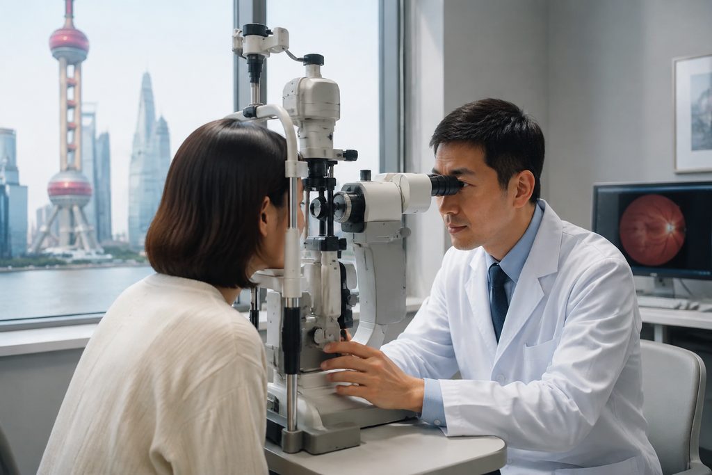 glaucoma surgery cost Shanghai Fudan ENT - medical illustration