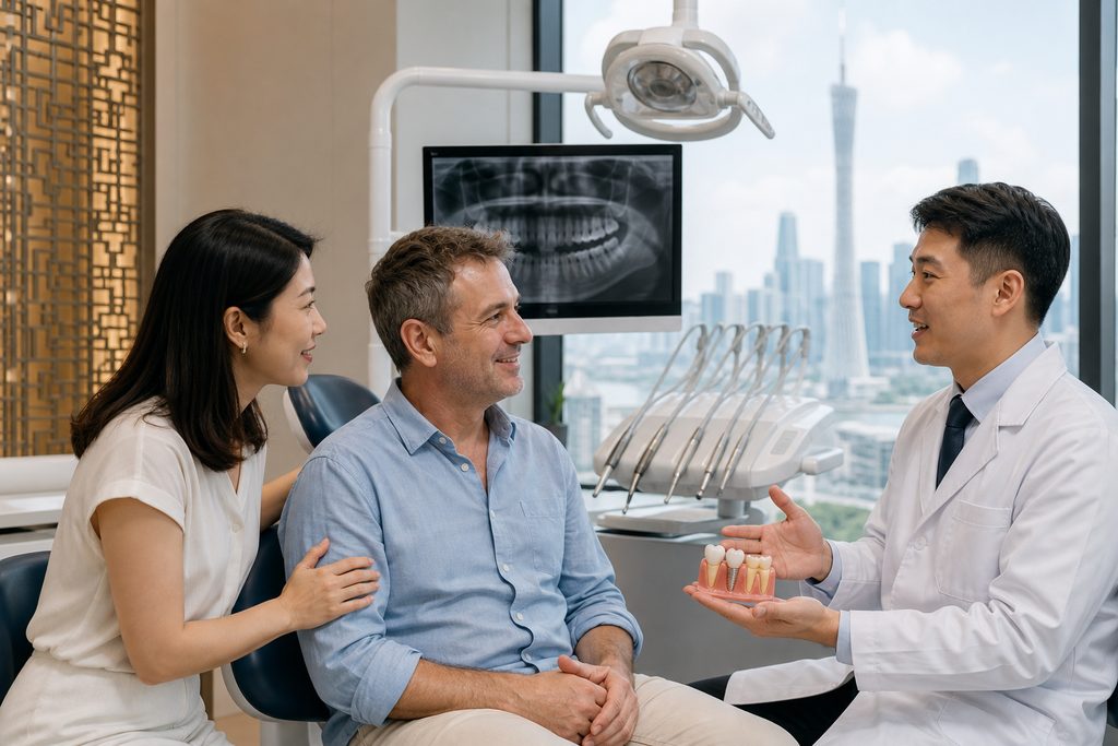 full mouth dental implants cost Guangzho - medical illustration