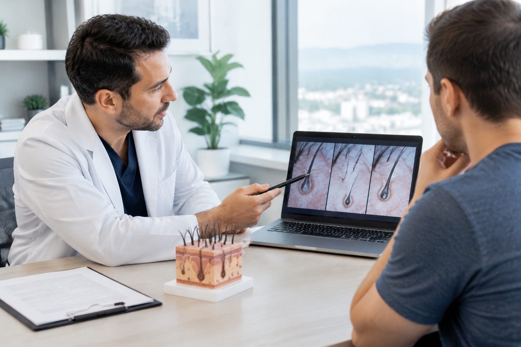 hair transplant cost China - medical illustration