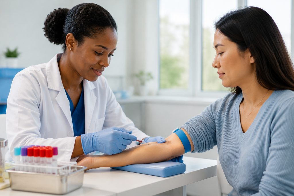 HbA1c test price China - medical illustration
