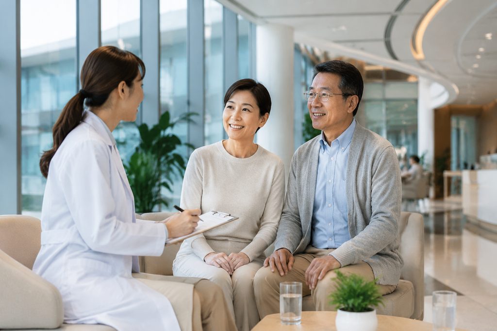 health screening package cost China - medical illustration