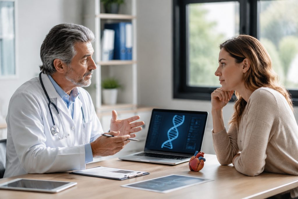 genetic testing for heart disease cost C - medical illustration