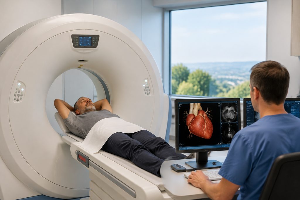 heart scan cost China - medical illustration