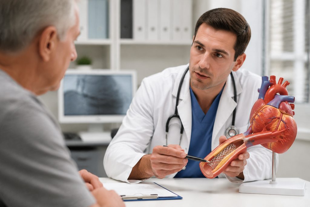 heart stent cost China - medical illustration
