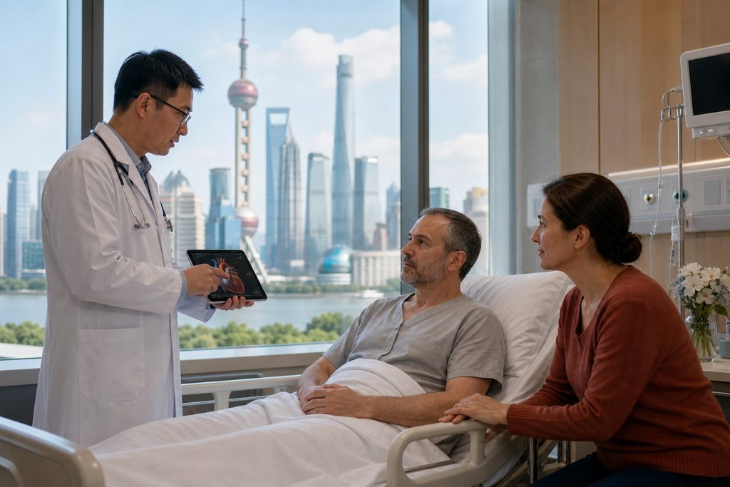 complex heart surgery cost China interna - medical illustration