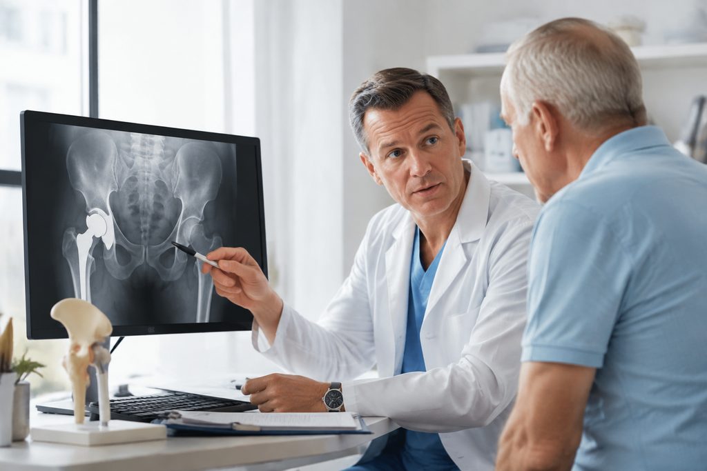 hip revision surgery cost China - medical illustration
