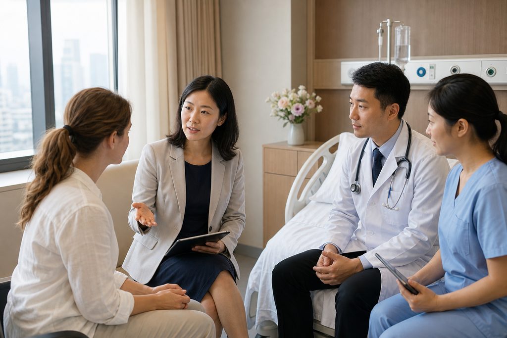 hospital interpreter services China pric - medical illustration