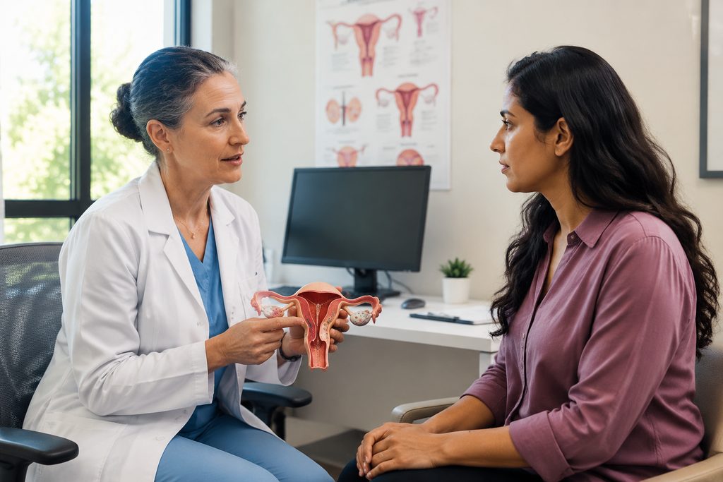 hysterectomy cost in China - medical illustration