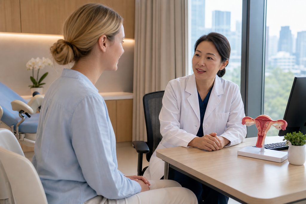 hysterectomy cost China - medical illustration