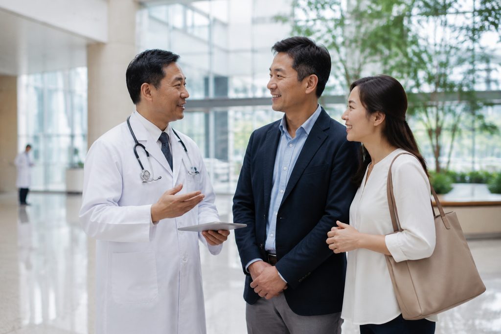 best hospital for foreigners in China - medical illustration