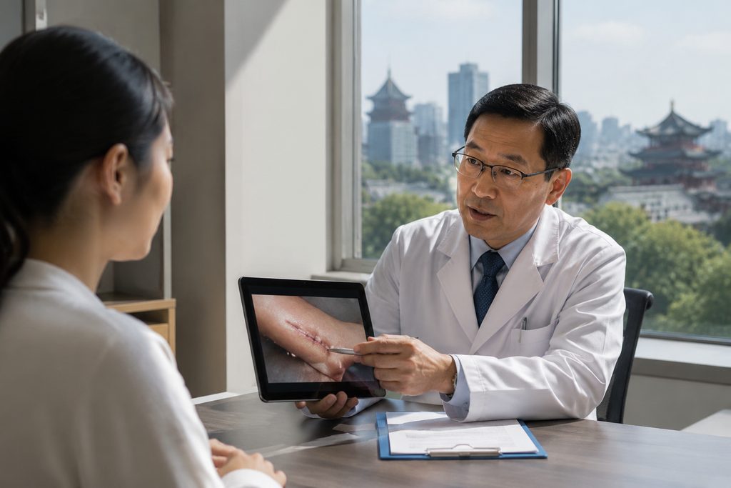 If Incision Opens After Returning Home from China Surgery — incision opened after surgery in China w