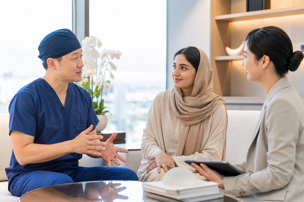 surgeon experience with international pa - medical illustration